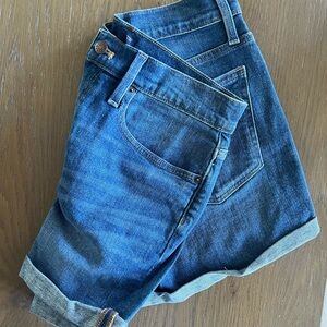 Crew Jean Shorts
